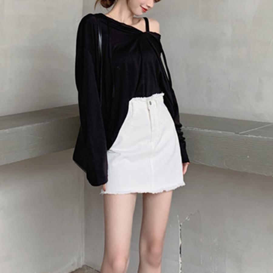 タイトスカート | デニムスカート 台形スカート ミニスカート レディース 春夏秋冬 Aラインスカート 韓国風