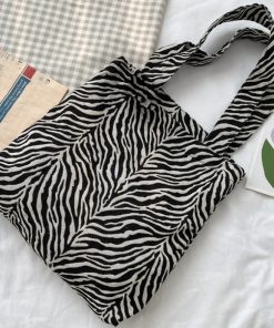 トートバッグ | ゼブラ柄 レディース大容量