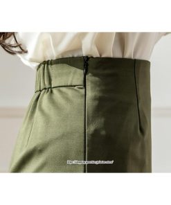 スカート | レディース ミモレ丈 ひざ丈 膝丈 マーメイドフリル オシャレ Aライン キレイめ 着痩せ フェミニン 通学 可愛い 秋服 落ち感 通勤