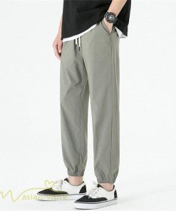 チノパン | テーパードパンツ 涼しい 薄手 アンクルパンツ メンズ テーパード ロングパンツ 無地 着痩せ サマーパンツ 夏 30代 ウエストゴム 新作 カジュアルパンツ 20代