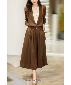 セットアップ | ニットレディース ドッキングニット ニットスカート 秋冬 上品 無地 羽織り フレアスカート ニットカーディガン ウエストゴム