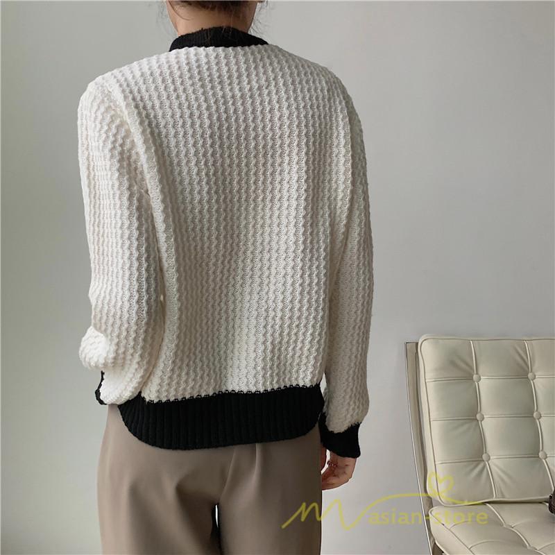 カーディガン | 2022秋冬ニットショート丈 レディース フロントボタン 羽織り ポケット アウター ニット セーター 大人 20代40代 やさしい 通学通勤 長袖