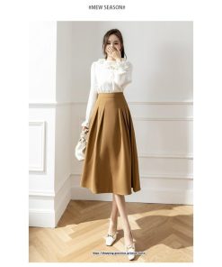 スカート | ロング丈 ミモレ丈 フレアロングAライン通勤 20代 30代 40代 50代 コーデ 着痩せ 高見え 送料無料 きれいめ