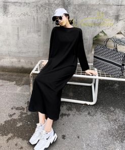 マキシ | ワンピース 半袖 長袖 レディース 秋物 夏服 Tシャツワンピース ロングTシャツ ミモレ丈 五分袖 ルームウェア 20代30代40代 ロングワンピース ストレート