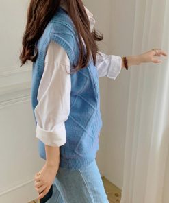 ニット・セーター | Vネック ニットベスト レディース春秋冬