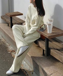 セットアップ | セットアップニット 秋冬 スリット 韓国