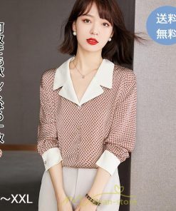 シャツ・ブラウス | ブラウス シャツ レディース トップス オフィス カジュアル 長袖 シフォン 入学式 入園式 卒業式 卒園式 結婚式 母 春 20代30代40代50代 ママ 秋 通勤 冬