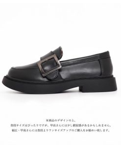 ショートブーツ | 疲れない ローファーシューズ レディース 韓国風 厚底 シンプル 可愛い 履きやすい ローヒール