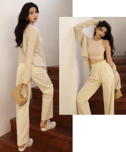 ワイドパンツ | セミハイウエスト 美脚