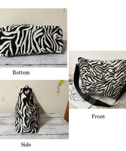 ショルダーバッグ | ゼブラ柄 レディース