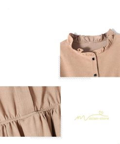 マキシ | ワンピース レディース 秋 冬 長袖 おしゃれ きれいめ フリル 可愛い 無地 ロング丈 ミモレ丈 ゆったり 2021 シンプル 秋新作 ゆったり 上品 カジュアル