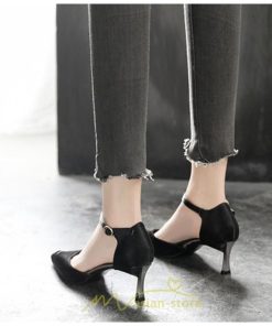 パンプス | ハイヒール ポインテッドトゥ ヒール5cm7cm8.5cm パーティー フォーマル ストラップ ピンヒール 大きいサイズ 歩きやすい 靴 結婚式 パーティ