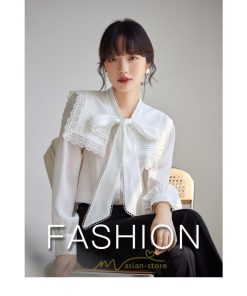 シャツ・ブラウス | ブラウス レディース 長袖 50代 白 シャツ ゆったり トップス きれいめ フォーマル 上品 フェミニン 高品質 20代 40代 OL 蝶結び お出かけ 30代 通勤