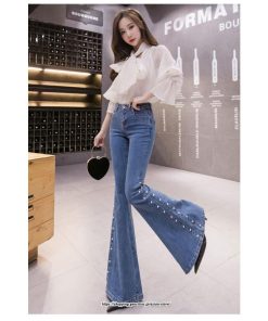 チノ・テーパード・ジョガー・スキニーパン | デニムパンツ  レディース スキニーデニム フレアパンツ ロングパンツ ボトムス ロング ジーンズ ジーパン ストレッチ 着痩せ ハイウエスト 送料無料 長ズボン