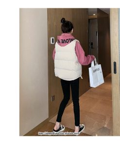 コート・ジャケット | 中綿ベスト レディース ダウンベスト 痩せ着 シンプル ショート丈 ダウンコート 秋 冬 暖かい 防寒着 大きいサイズ アウター おしゃれ