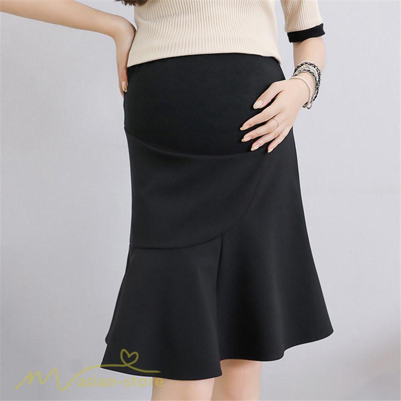 スカート | マタニティ韓国風 レディース マタニティウェア おしゃれ ゆったり 着痩せ 産前 マタニティウェア 膝丈 お出かけ 上品 サマー 夏服