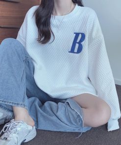 Tシャツ・カットソー | スウェット 英字ロゴ トレーナー 長袖