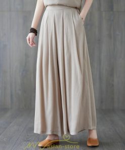 セットアップ | レディース 夏服 Tシャツ ワイドパンツ ガウチョパンツ カジュアル 無地 冷感 涼感 ブラウス トップス 30代40代 2点セット ゴム パンツ 半袖