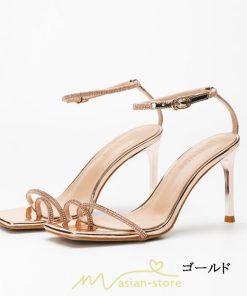 パンプス | ハイヒール サンダル 歩きやすい 美脚 ストラップ 6センチ8センチヒール シンプル レディース 脱げない 黒 リゾート 女性 華奢魅せ 旅行 お出かけ 夏物