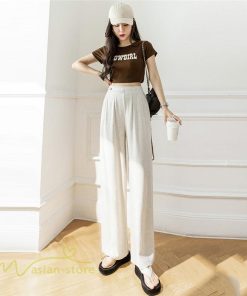 ワイドパンツ | レディース ゆったり おしゃれ ロングパンツ カジュアルパンツ 無地 きれいめ レディース 夏新作 ストレッチ ボトムス ひんやりパンツ ズボン