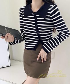 ｔシャツ・カットソー | カットソー レディース トップス Tシャツ 長袖 秋 春 インナー 秋 秋服 ロングスリーブ 綿混 ニットソー ボーダー 長袖tシャツ 長袖カットソー 秋コーデ