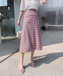 スカート | ボトムス レディース きれいめ 40代 30代 春秋 ロング丈 おしゃれ カジュアル 無地 通勤 OL 韓国風 チェック柄 通学 リゾート 着痩せ 20代 お出かけ