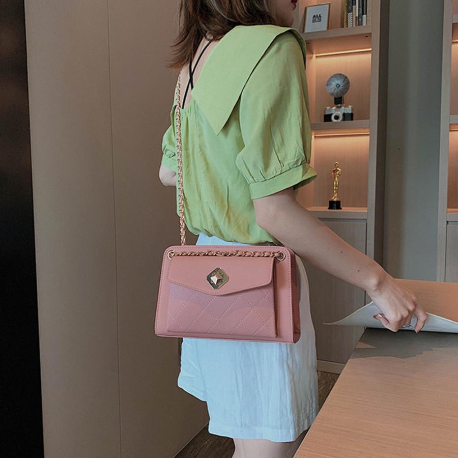 ショルダーバッグ | レザーバッグ 斜めがけ ミニバッグ 小さめ おしゃれ レディース 大人可愛い チェーンバッグ バッグ