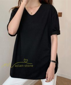 tシャツ・カットソー | Tシャツ ティーシャツ トップス カットソー レディース 春 夏 半袖 無地 綿 スリット 20代30代40代50代 お出かけ 体型カバー 通勤通学 着回し カジュアル 上品