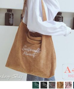 ショルダーバッグ | キャンバスバッグ レディース 刺しゅう 2way 大容量 トートバッグ