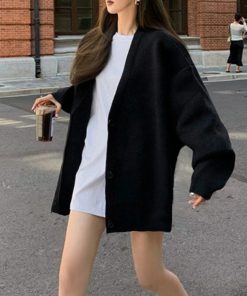 カーディガン | ニットレディース 中厚手