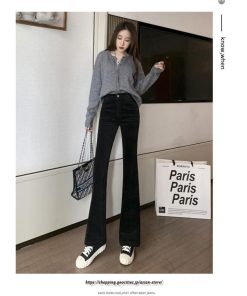 チノ・テーパード・ジョガー・スキニーパン | ロングパンツ レディース きれいめ ストレート ハイウエスト パンタロン フレアパンツ ボトムス 女性 美脚 脚長 リクルート 就職 カジュアル 裏起毛 送料無料