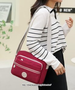 女性用バッグ | ショルダーバッグ マザーズバッグ 斜めがけ 斜め掛け 大人 レディース トート ママバッグ 通学 肩掛け 軽量 ナイロン素材 ポケット通勤