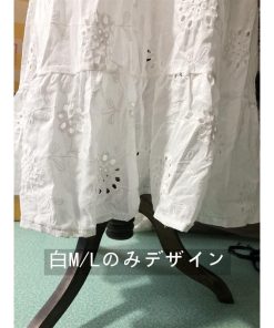 マキシ | 夏ワンピース 半袖 ロングワンピース Aライン 花刺繍 Vネック サマー ゆったり 夏コーデ 体型カバー 20代30代 黒 白 大人 40代 ママ OL シンプル フォーマル