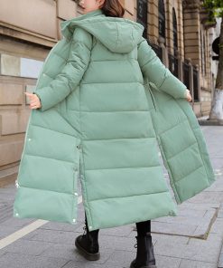 トレンチコート | フード付きキルティングコート レディース