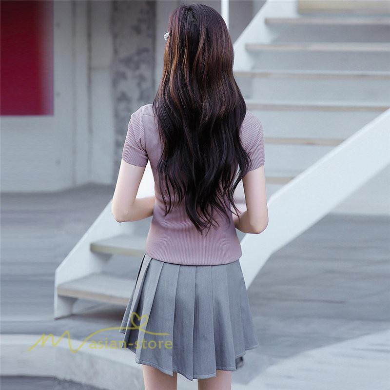 スカート | ミニマタニティウェア レディース プリーツ可愛い 夏 マタニティきれいめ マタニティ おしゃれ ウエスト調整 マタニティ