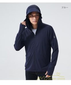 パーカー | UVカット紫外線カット ラッシュ2type 男女 抗菌 涼しい 指穴フード付き 吸水速乾 UPF50+ 冷感 薄手 マスク オシャレ 水着 日焼け防止