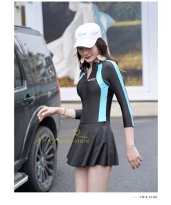 水着 | 競泳レディース フィットネスワンピース オールインワン 体系カバー スリムデザイン フィットネス 競泳用 ワンピース水着 体型カバー 練習用