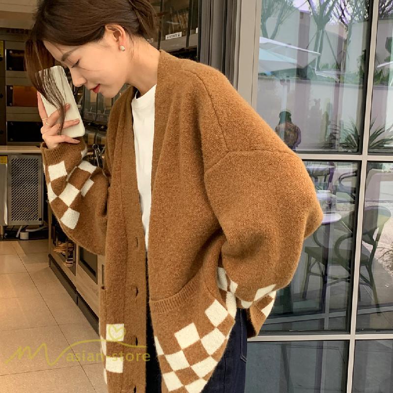 カーディガン | ニットレディース 2022秋冬 羽織り ニット アウター セーター フロントボタン 長袖 通学通勤 トップス 大人 20代50代 秋ニット