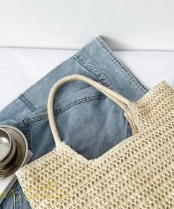 女性用バッグ | カゴバッグ ハンドバッグ ストローバッグ トートバッグ 夏バッグ 手持ち 大きめ 高級感 可愛い おしゃれ かごバッグ 夏 軽量 大容量 手提げ