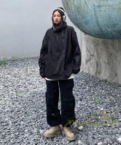 コート・ジャケット | マウンテンパーカー レディース アウター パーカー ジャケット メンズ 男女兼用 ブルゾン カジュアル 大きいサイズ Oversize 羽織り 防風 無地 ゆったり