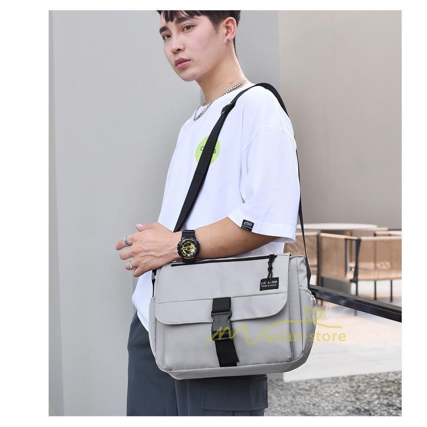 メンズバッグ | ショルダーバッグ メンズ 斜めがけ A4 かばん 2Wayバッグ メッセンジャーバッグ ナイロン 肩掛け 20代30代40代 上品 お出かけ 通勤通学 カジュアル トレンド