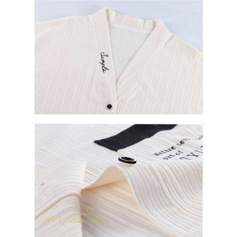 パジャマ ルームウェア | パジャマ ルームウェア レディース 春夏秋 長袖 綿ルームウェア 大きいサイズ 上下セット きれいめ 可愛い セットアップ 部屋着 トレンド 寝巻き 韓国風 女性着