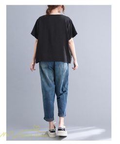 tシャツ・カットソー | tシャツ カットソー レディース 切り替え 女性着 シンプル カジュアル フリーサイズ ゆったり 夏新作 おしゃれ 半袖 チェック柄 黒 半袖tシャツ 丸首 白