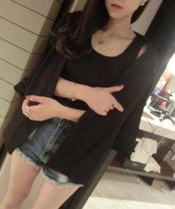 Tシャツ・カットソー | Uネック インナー ショート丈 タンクトップ レディース スポーツウェア ノースリーブ 春夏 トップス タイト コットン