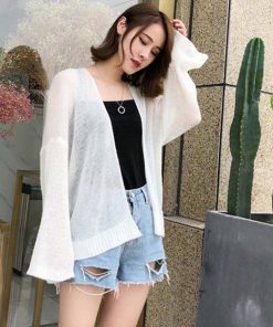 カーディガン | トップス 前開き 薄手 夏