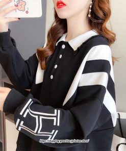 パーカー | トレーナー レディース クルーネック 長袖 トップス Tシャツ スウェット ゆったり 秋 春 秋物 秋冬 送料無料 20代30代40代50代 おしゃれ 韓国
