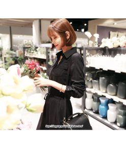 マキシ | 冬新作 ワンピース レディース ロング シャツワンピース 膝丈 婦人服 無地 大きいサイズ 長 可愛い ロングワンピース おしゃれ