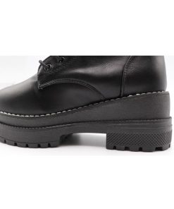 ショートブーツ | レースアップ 厚底 ブーツ 春秋冬 歩きやすい ワークブーツ ショート シューズ 美脚 レディース