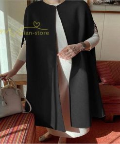 ベスト | ジレ 秋冬 レディース ベストコート ドロップショルダー 秋物 ロング丈 羽織り カーディガン ノーカラー 黒 ゆったり アウター 無地 大人 温かみ