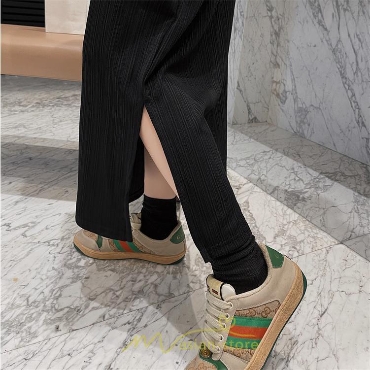 マキシ | 秋ワンピース 黒ワンピース ロングワンピース 秋物 レディース ワンピース 長袖ワンピース 30代40代 裾スリット 着痩せ 秋服 大人 通学通勤 無地 大きいサイズ